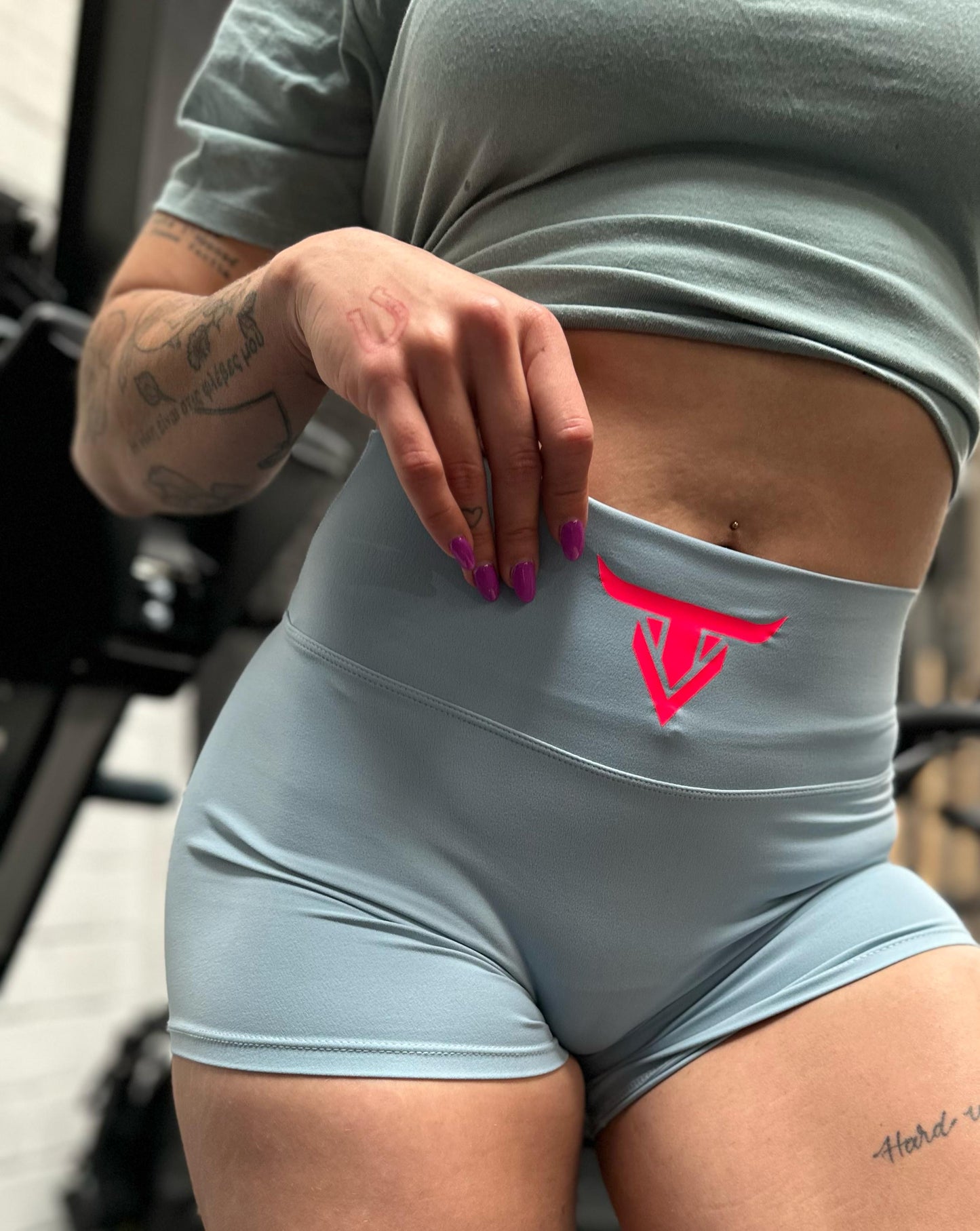 Mallas color celeste