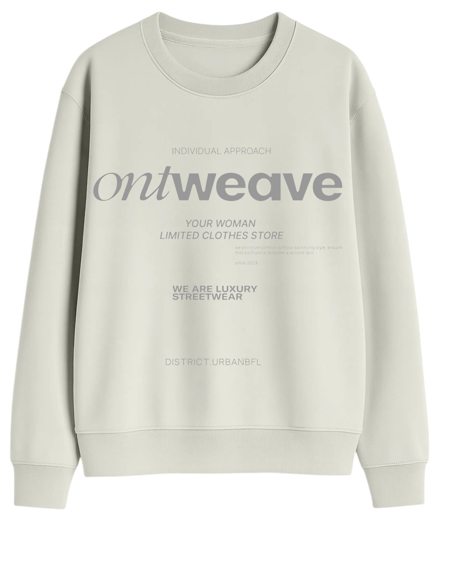 Sudadera sin capucha