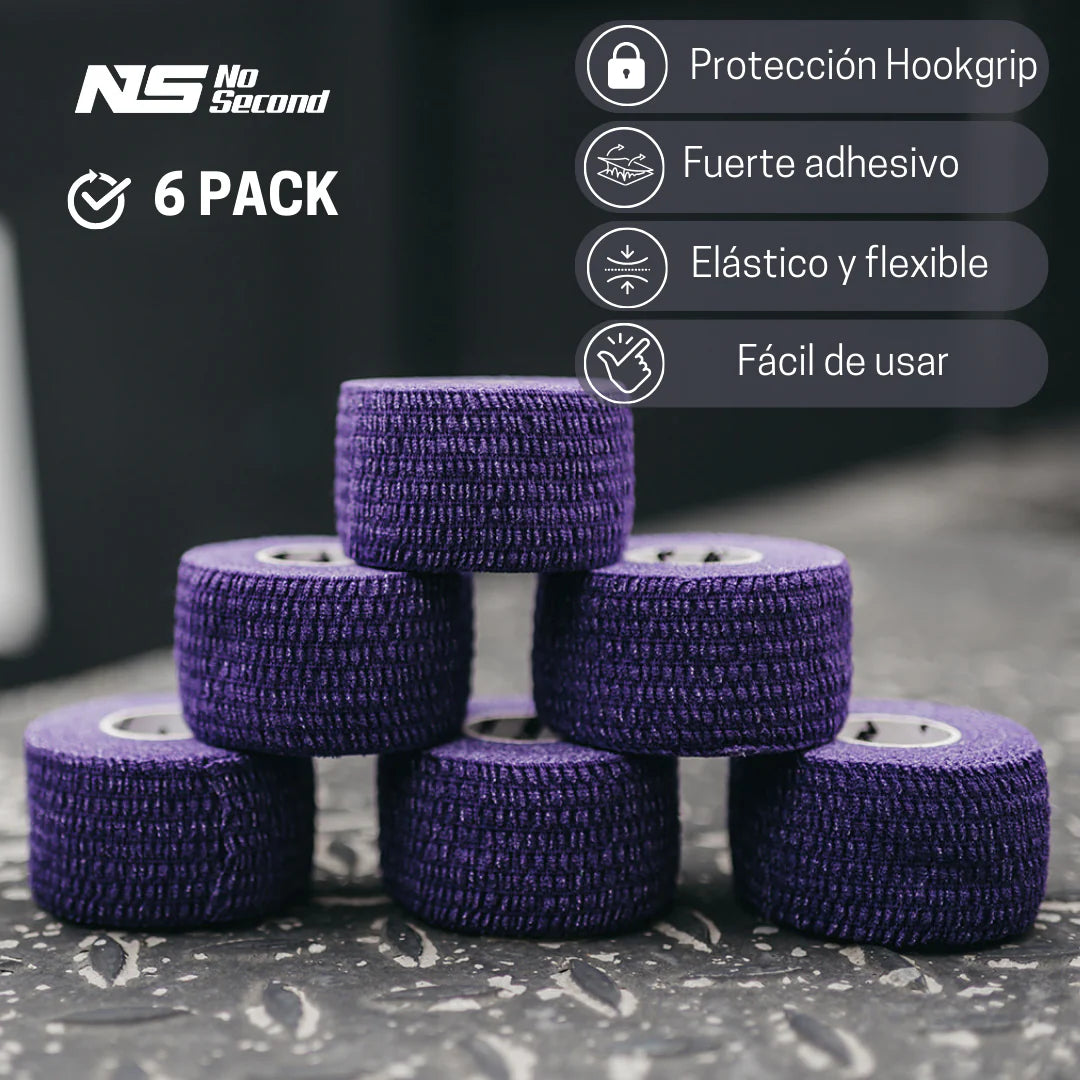 TAPE PREMIUM NOSECOND - MORADO - 3.8CM X 6M - 6 PACK