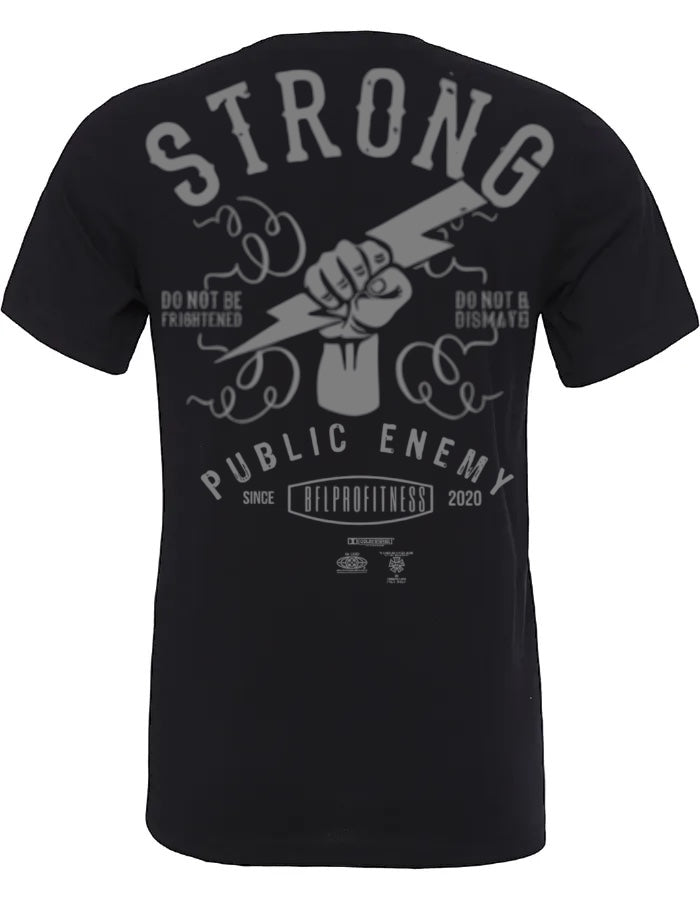 Camiseta Manga Corta STRONG Plata