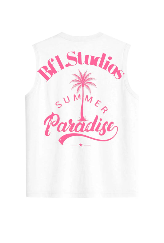 Camiseta oversize sin mangas