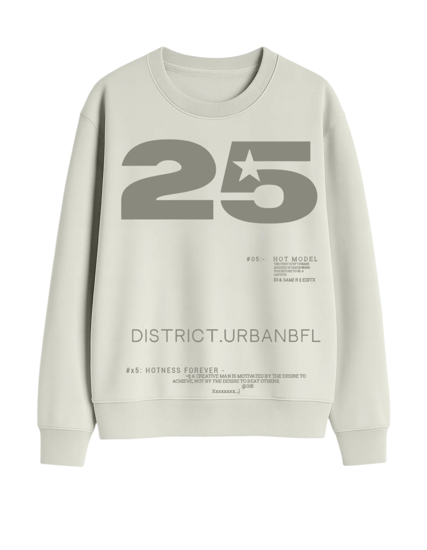 Sudadera sin capucha