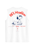 Camiseta oversize sin mangas