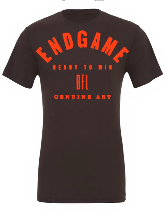 Camiseta Manga Corta EndGame Color Marrón