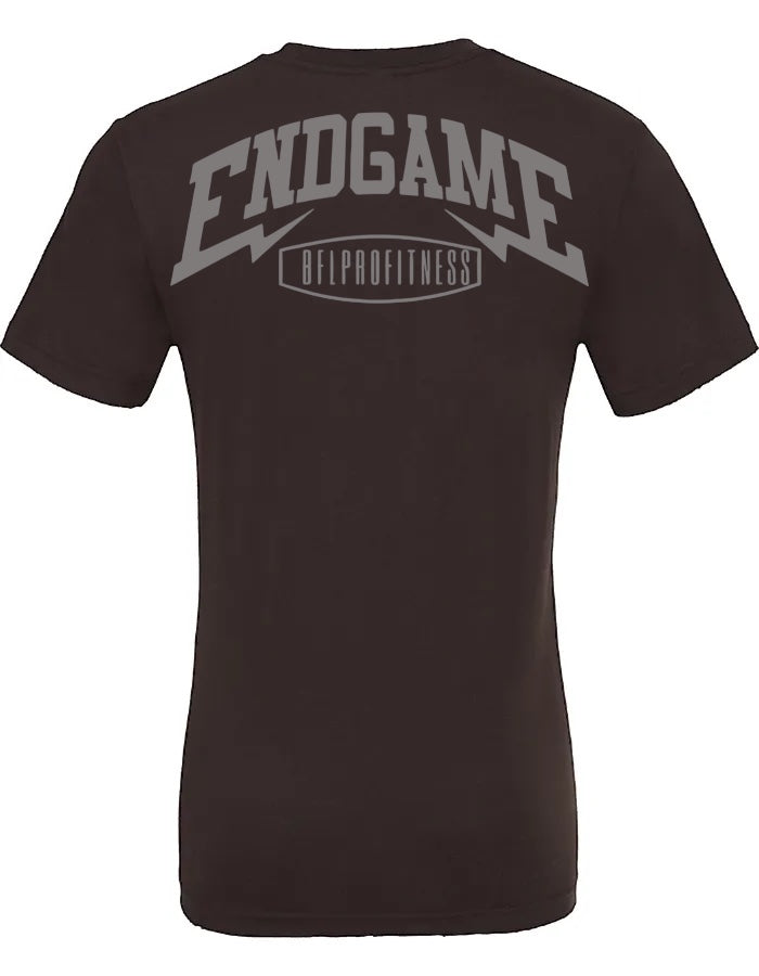 Camiseta Manga Corta EndGame Color marrón