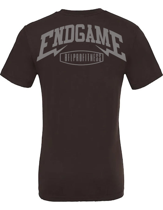 Camiseta Manga Corta EndGame Color marrón