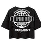 Camiseta top crop
