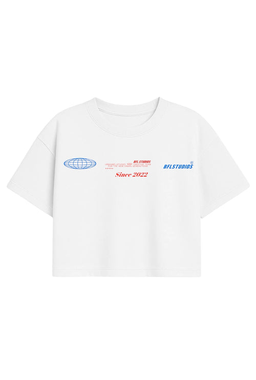 Camiseta Crop Top Mujer