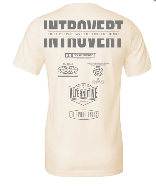 Camiseta Manga Corta Introvert